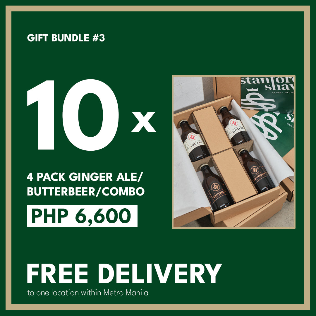 10 Boxes - Box of 4 (Ginger Ale or Butterbeer 290 ml)